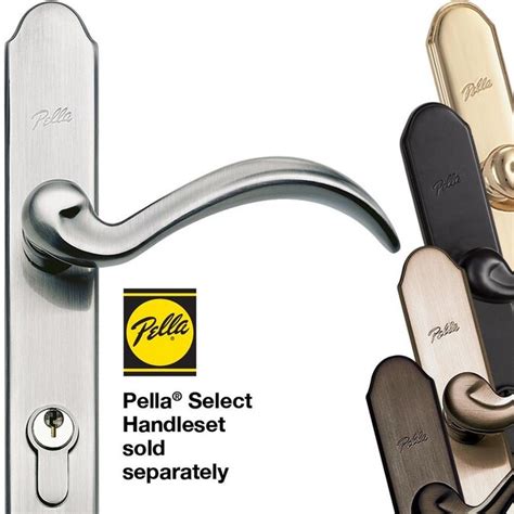<b>Handles</b> available in colors shown at right. . Pella door handle replacement